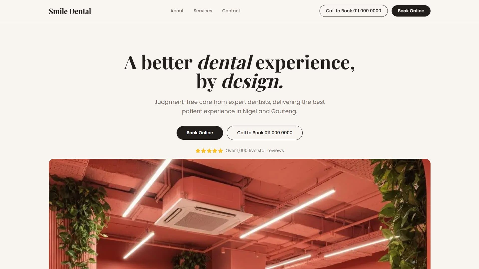 Smile Dental Care - Dental Practice Website